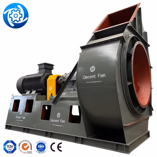 Free Customization Centrifugal Suction Blower Boiler Exhaust Fan ID Blower Induced Draught Fan Industrial Fans Extractor Fan