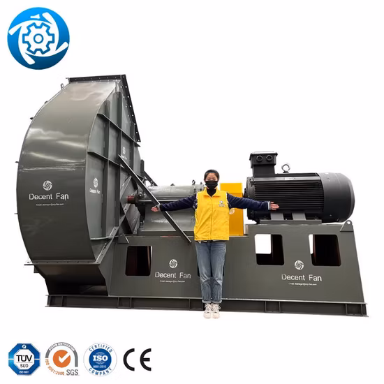 Free Customization Centrifugal Suction Blower Boiler Exhaust Fan ID Blower Induced Draught Fan Industrial Fans Extractor Fan
