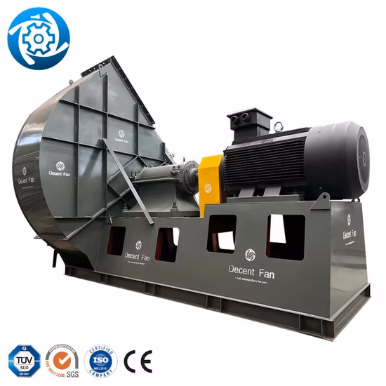 Free Customization Centrifugal Suction Blower Boiler Exhaust Fan ID Blower Induced Draught Fan Industrial Fans Extractor Fan