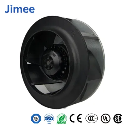 Jimee モーター中国軸流換気ファン メーカー Jm120e2a1 58 (DBA) 騒音レベル Ec 遠心ファン PBT プラスチック 30 工業用ファンのエアコン用